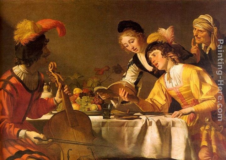 Gerrit van Honthorst The Concert